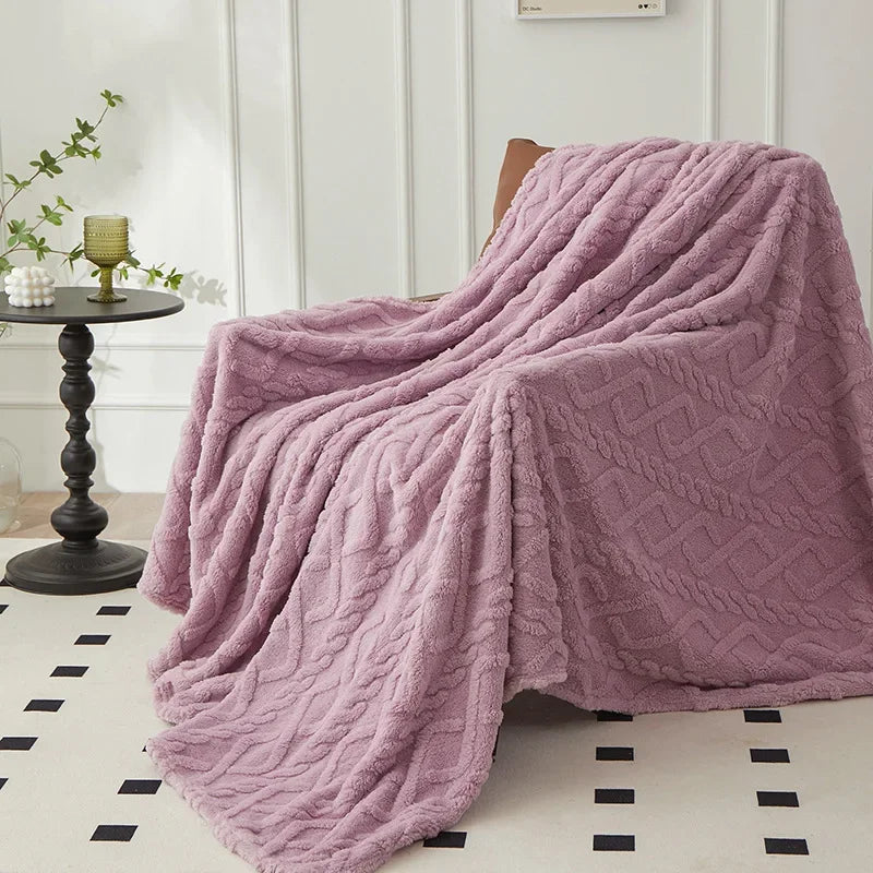 Lavender Throw Blanket | Comfy Covers