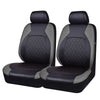 Black and Grey Leather Car Seat Covers | Comfy Covers