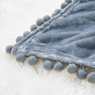 Light Blue Throw Blanket | Comfy Covers