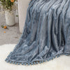 Light Blue Throw Blanket | Comfy Covers