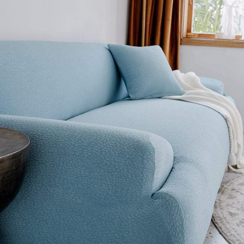 Light Blue Waterproof Couch Cover | Comfy Covers