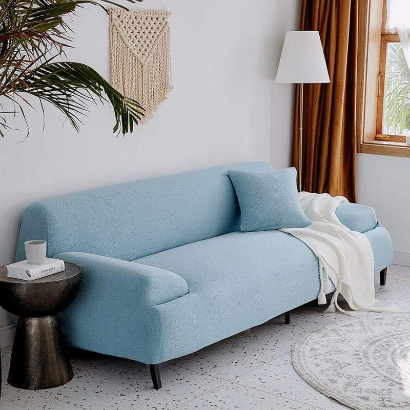 Light Blue Waterproof Couch Cover | Comfy Covers