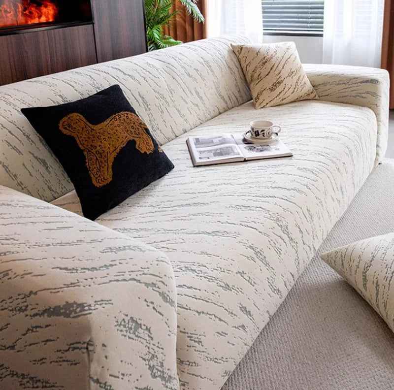 Light Gray Velmon Sofa Cover | Comfy Covers