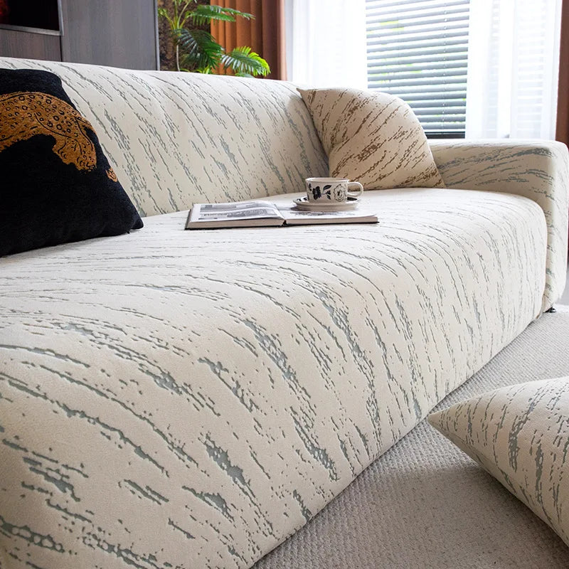 Light Gray Velmon Sofa Cover | Comfy Covers
