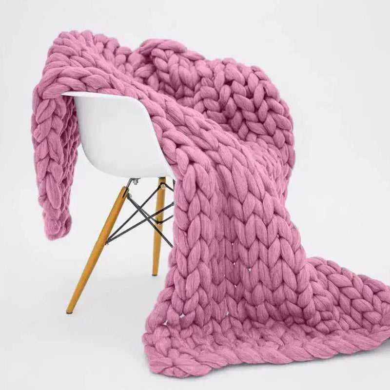 Light Pink Throw Blanket | Comfy Covers