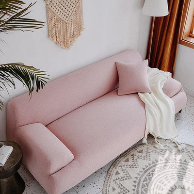 Light Pink Waterproof Couch Cover | Comfy Covers