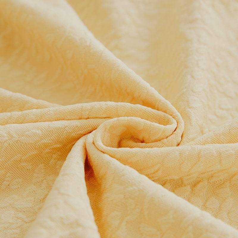 Light Yellow Waterproof Couch Cover | Comfy Covers