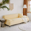 Light Yellow Waterproof Couch Cover | Comfy Covers