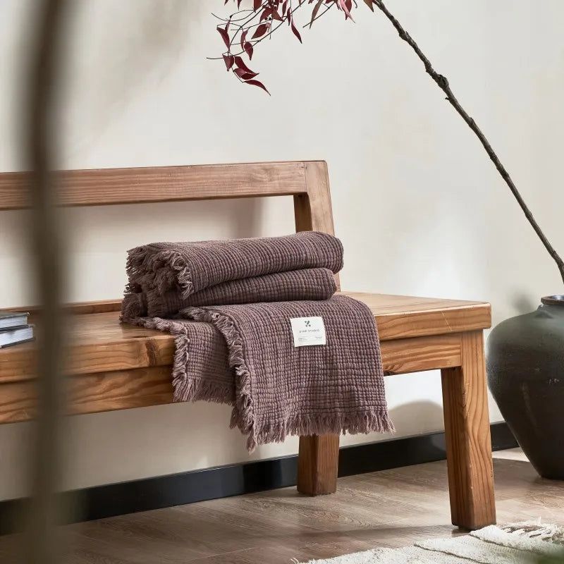 Mauve Throw Blanket | Comfy Covers