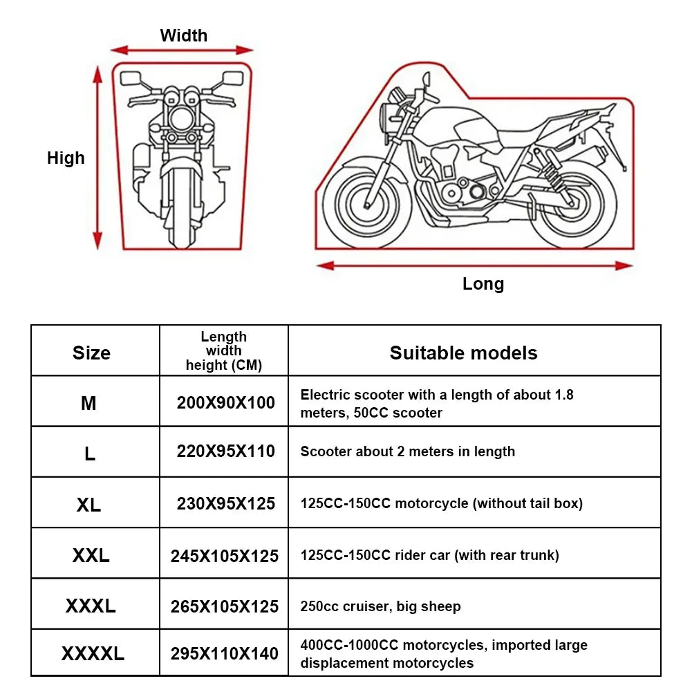 Outdoor Motorcycle Cover | Comfy Covers