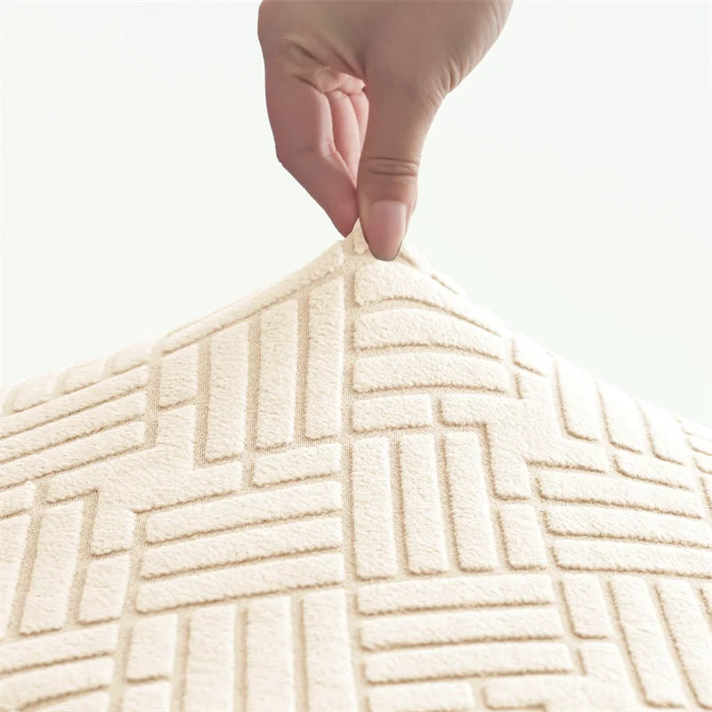 Nolin Beige Barrel Chair Cover | Comfy Covers