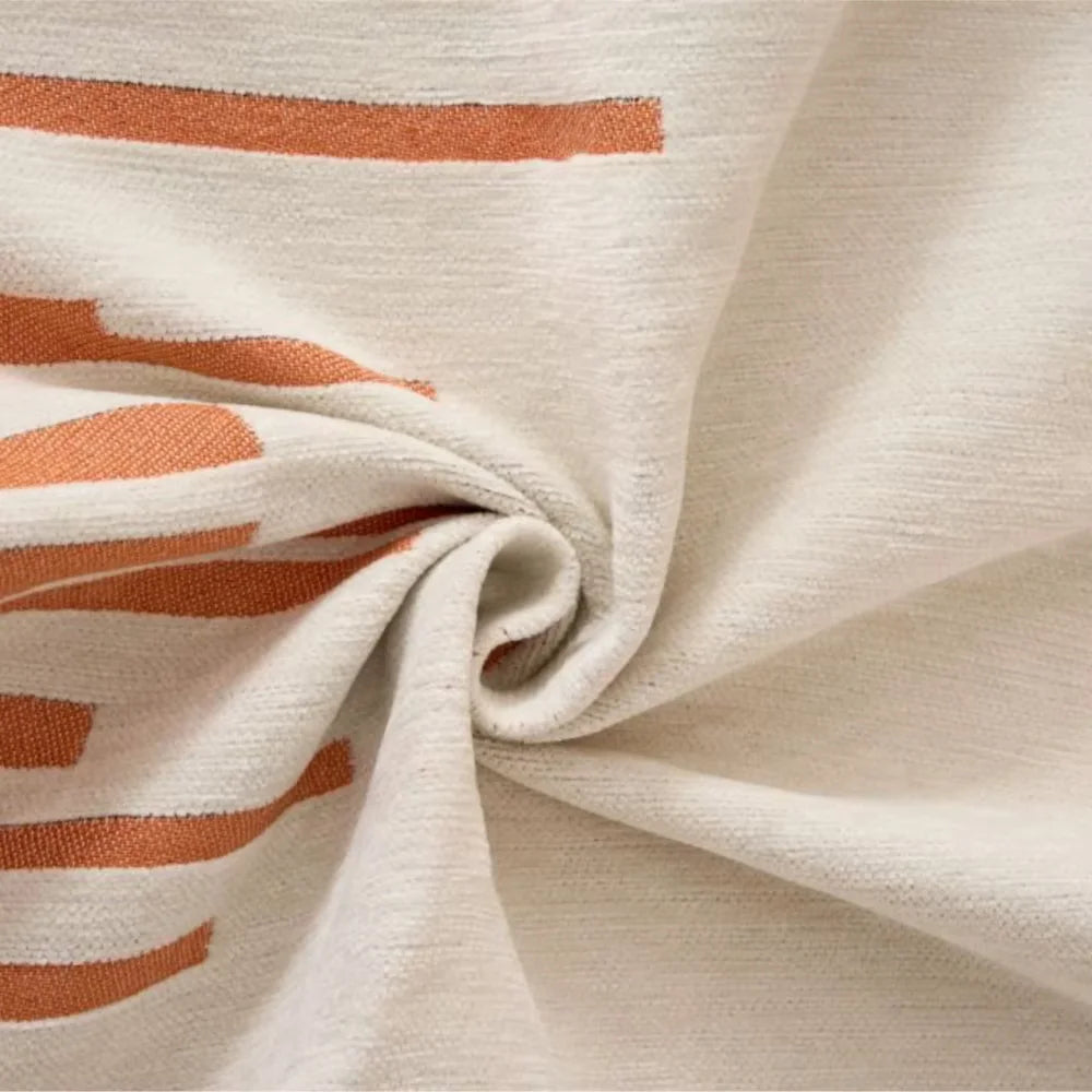 Orange Plaid Throw Blanket | Comfy Covers