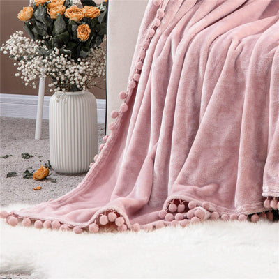 Pink Throw Blankets | Comfy Covers