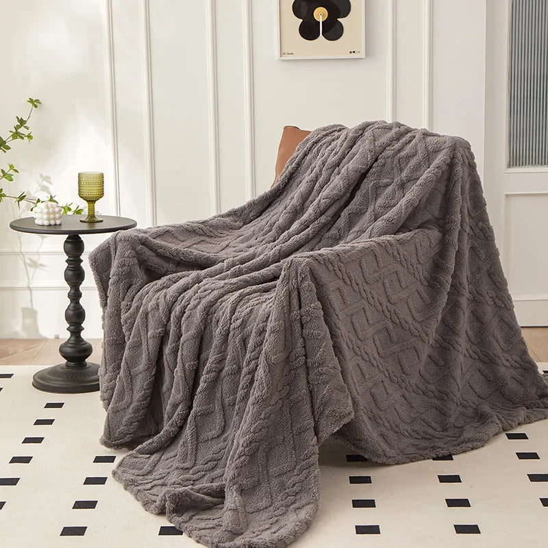 Fleece Blanket Throw | Comfy Covers
