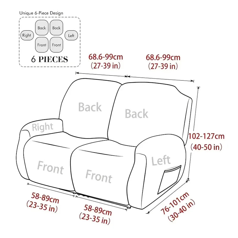 Recliner Sofa Covers 3 Seater | Comfy Covers