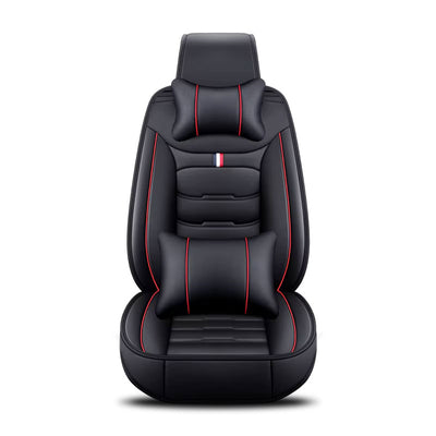 Red And Black Car Seat Covers | Comfy Covers