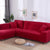 Red Couch Covers For Sectionals | Comfy Covers