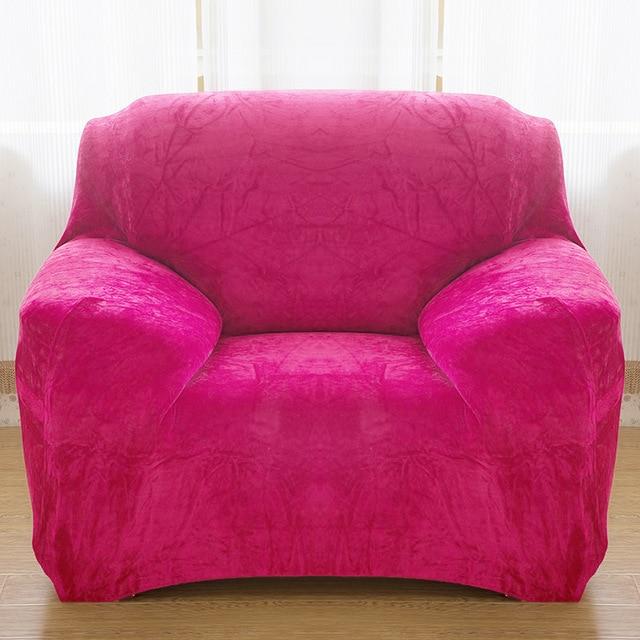 Rose Velvet Armchair Covers | Comfy Covers