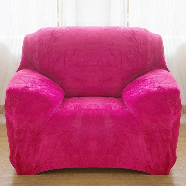 Rose Velvet Armchair Covers | Comfy Covers