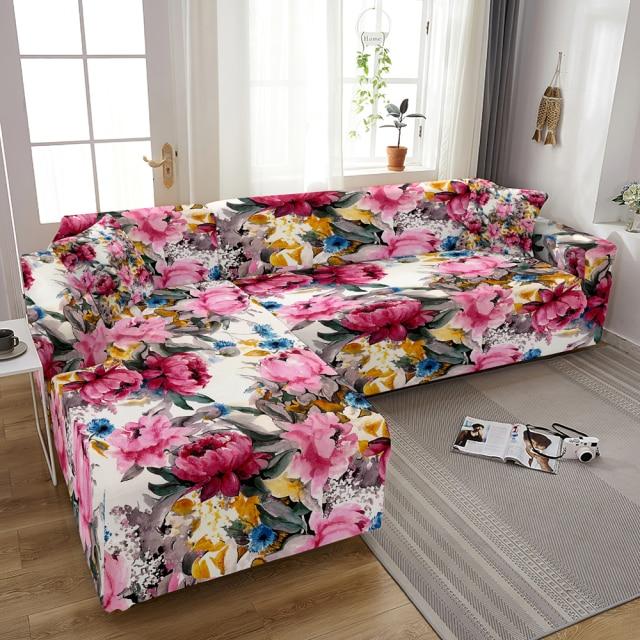 Sectional L Shaped Couch Covers | Comfy Covers