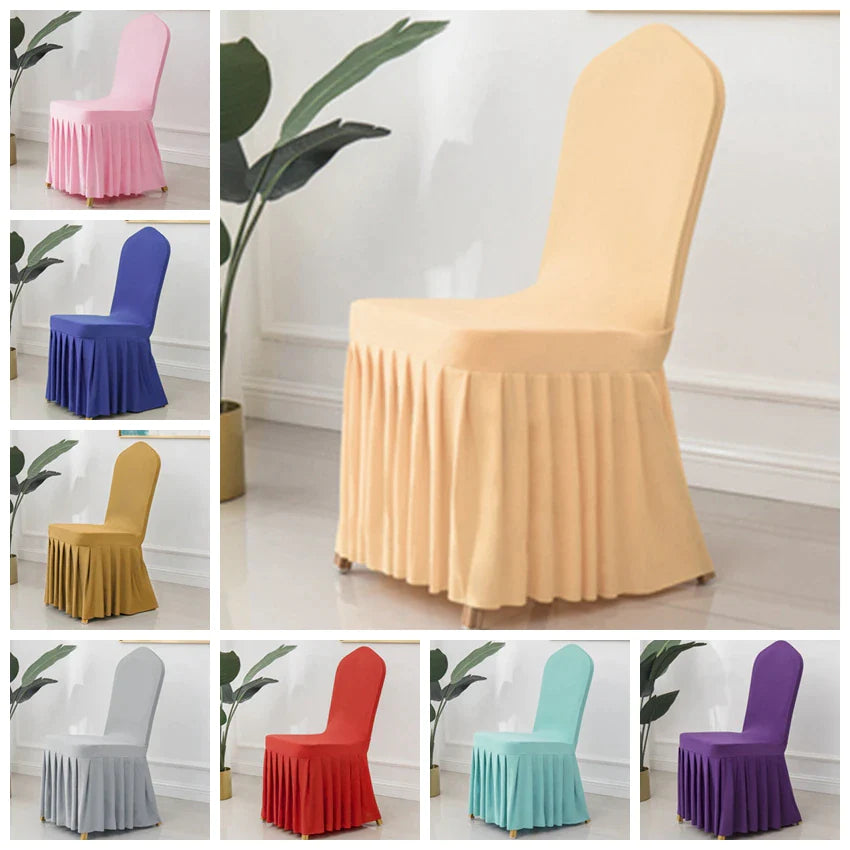 Set of 100 Green Wedding Chair Covers | Comfy Covers