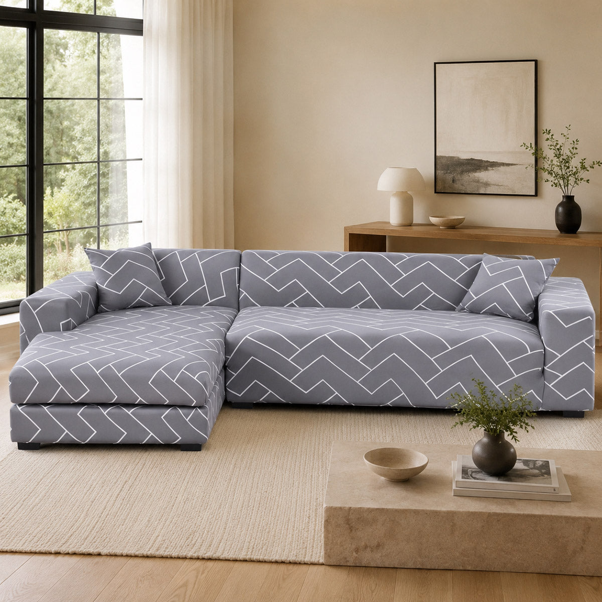 Slipcover Sectional Sofa | Comfy Covers