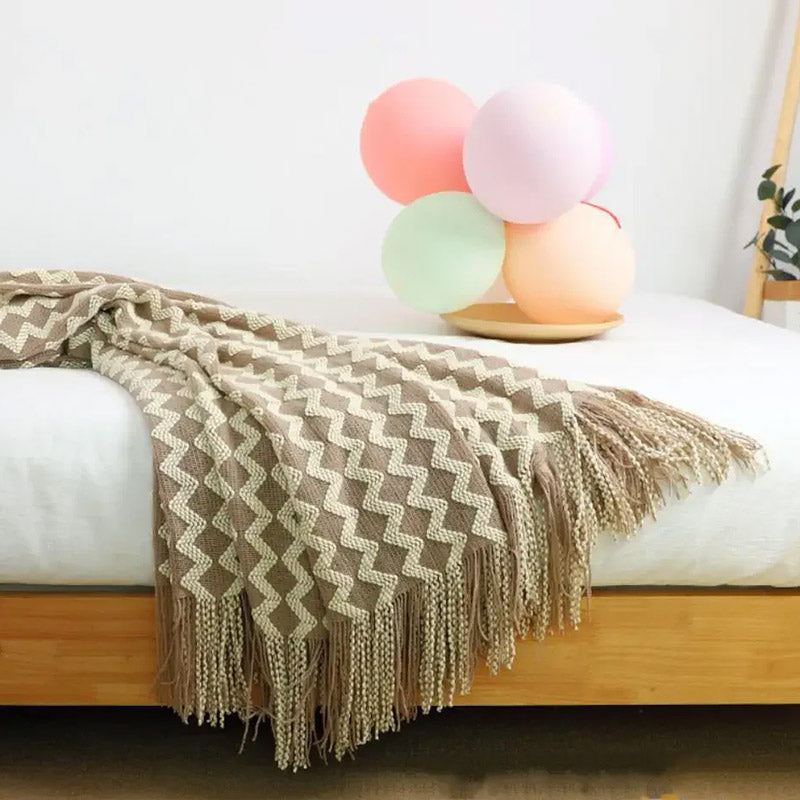 Taupe Throw Blanket | Comfy Covers