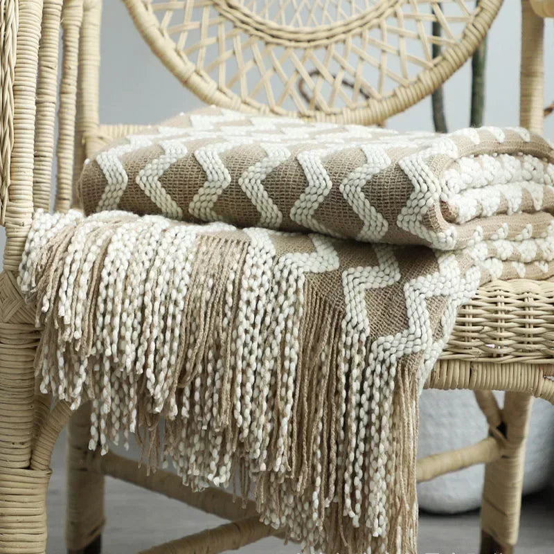 Taupe Throw Blanket | Comfy Covers