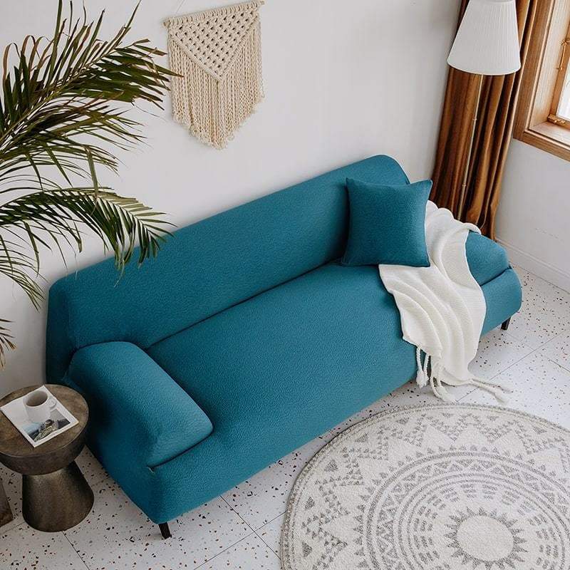 Teal Blue Couch Cover | Comfy Covers