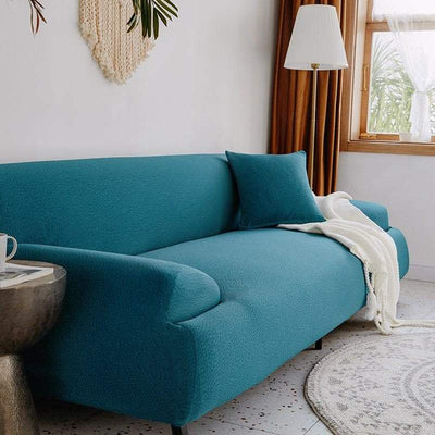 Teal Blue Waterproof Couch Cover | Comfy Covers