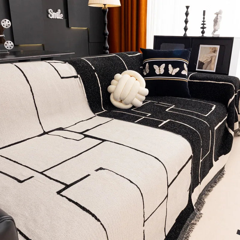 Throw Blanket Black | Comfy Covers