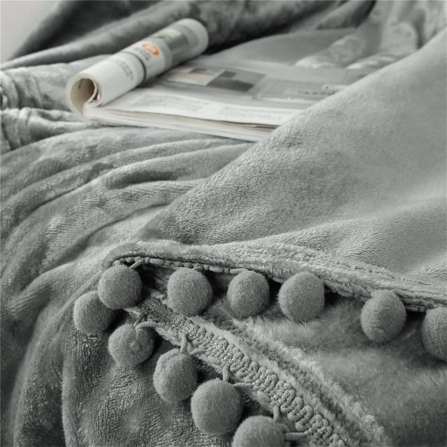 Throw Blankets Grey | Comfy Covers