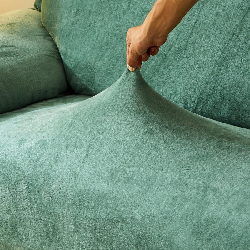 Turquoise Velvet Armchair Covers | Comfy Covers
