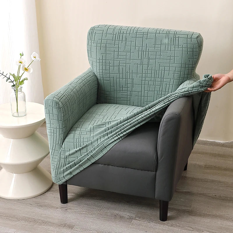Varnel Almond Green Armchair Cover | Comfy Covers