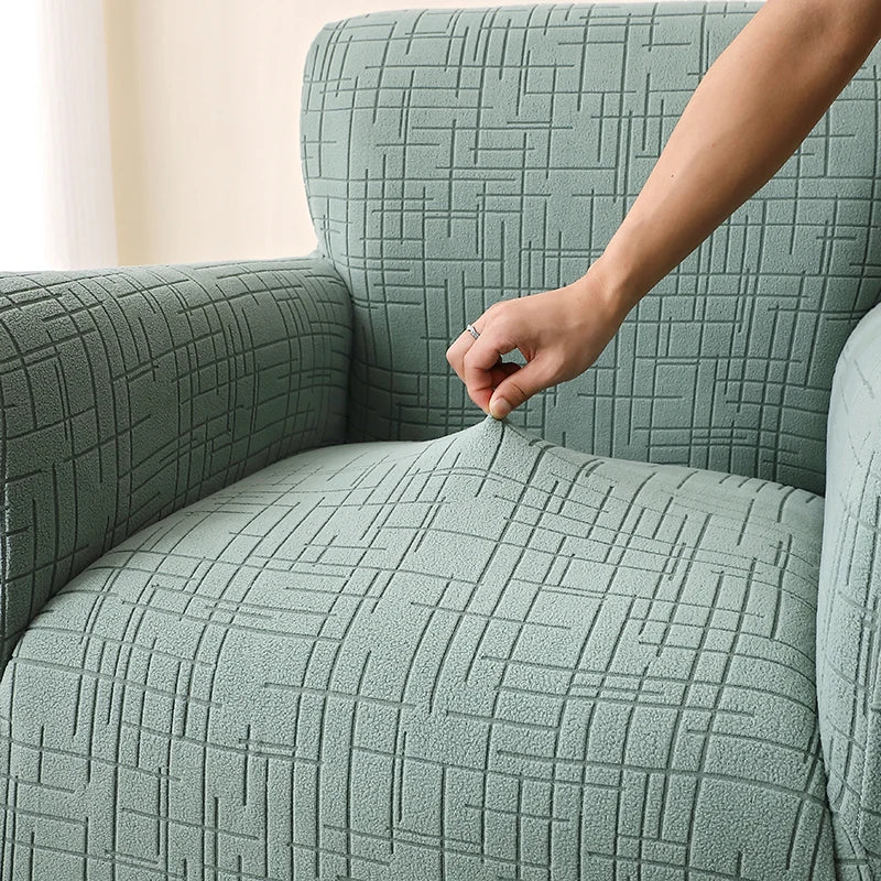 Varnel Almond Green Armchair Cover | Comfy Covers
