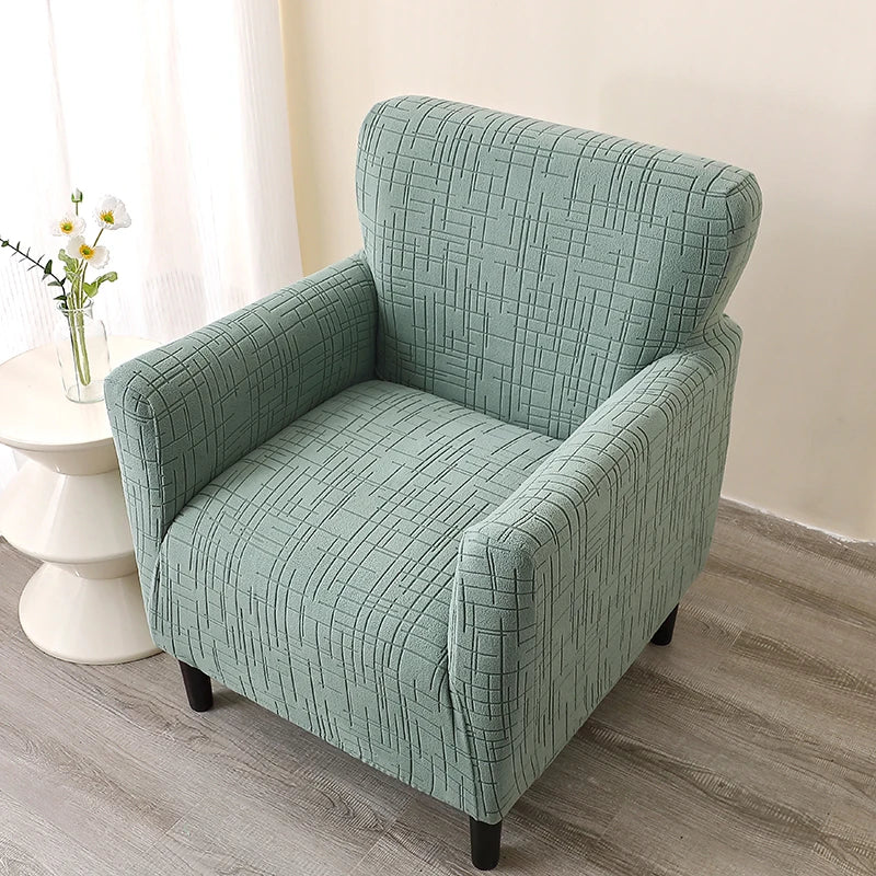 Varnel Almond Green Armchair Cover | Comfy Covers