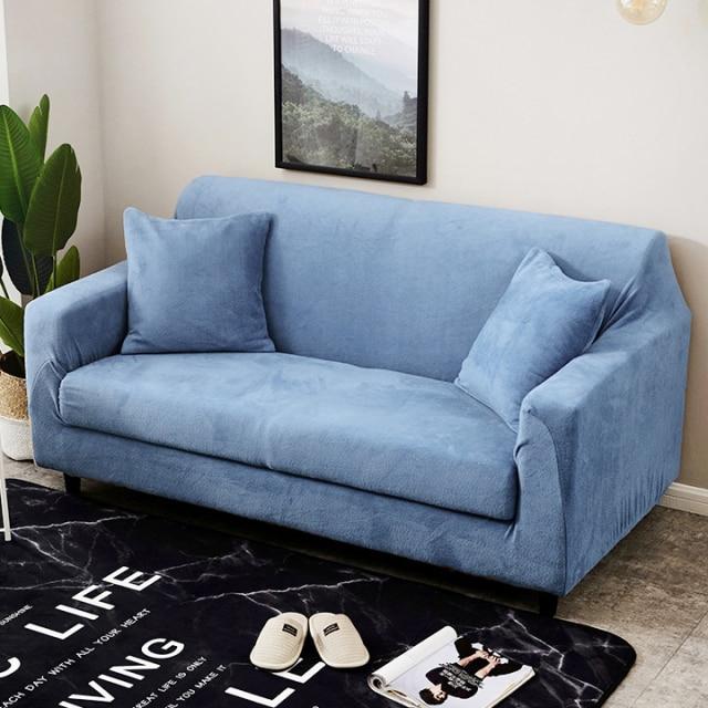 Velvet Stretch Sofa Covers | Comfy Covers
