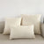 White Linen Pillow Covers 20x20 | Comfy Covers
