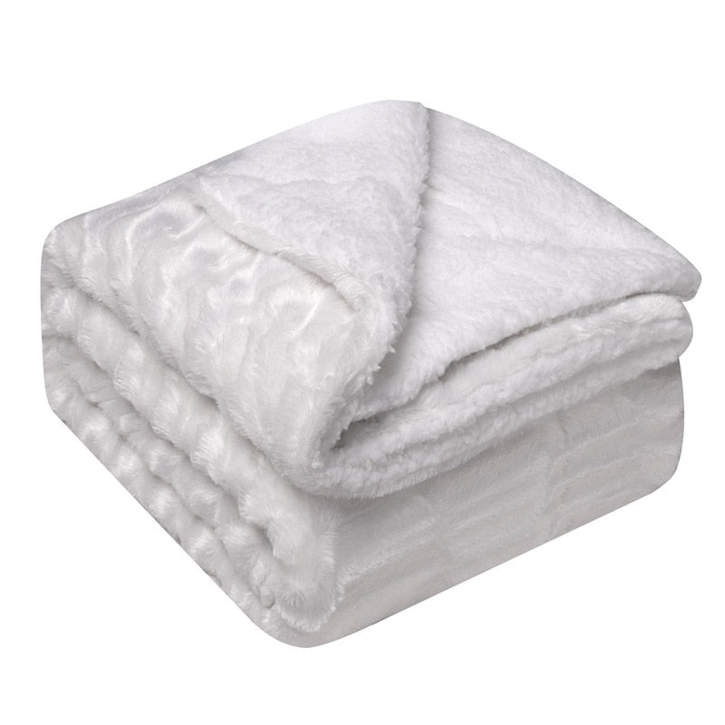 White Throw Blanket | Comfy Covers