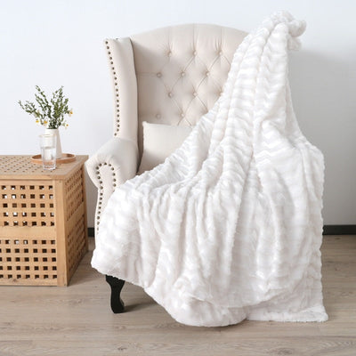 White Throw Blanket | Comfy Covers