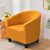 Yellow Barrel Chair Cover | Comfy Covers