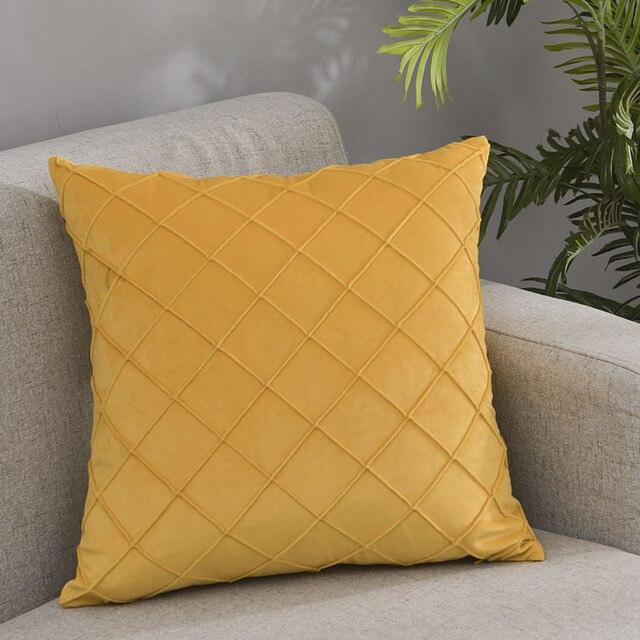 Yellow Jonson 12x20 Pillow Covers | Comfy Covers