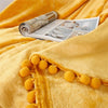 Yellow Throw Blankets | Comfy Covers