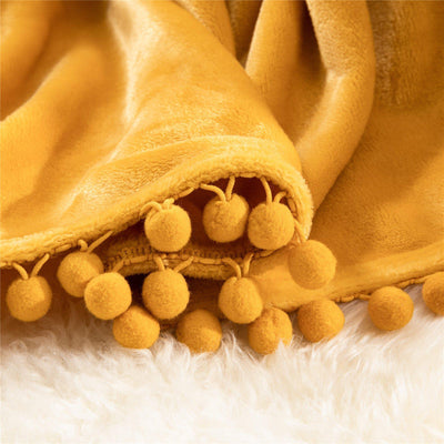 Yellow Throw Blankets | Comfy Covers