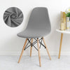 Grey Armless Chair Slipcover