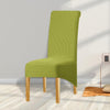 LIme Green Jacquard Chair Cover