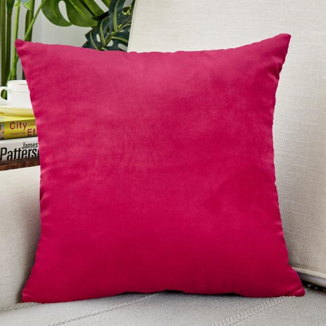 12x20 Velvet Bright Pink Pillow Covers