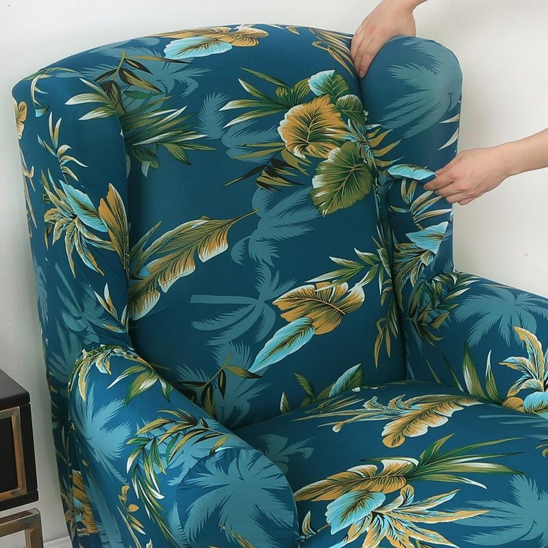 Hawaiian Slip Covers For Wingback Chairs